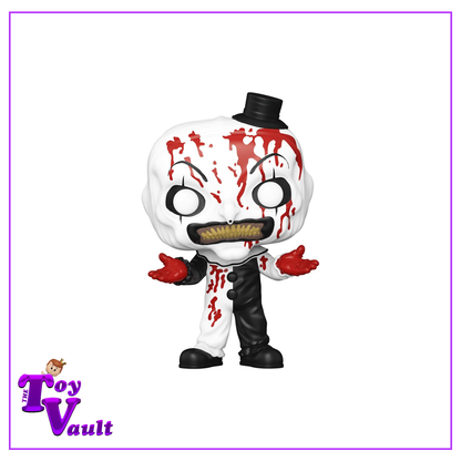 Funko Pop! Horror Movies Terrifier - Art the Clown Set of 3 (Art with Knife #1590, Art on Bike #1591, Bloody Art #1592) Preorder