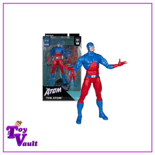 McFarlane Toys DC Direct DC Heroes Justice League The Atom Ray Palmer Silver Age 7-Inch Scale Wave 2 Action Figure with McFarlane Toys Digital Collectible