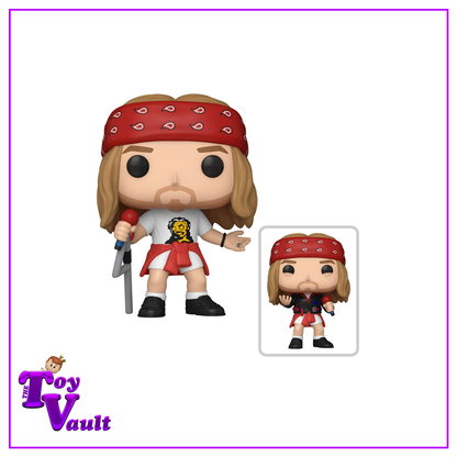 Funko Pop! Music Guns N Roses - Axl Rose (1992) #397 Black / Red Chase + Common Bundle