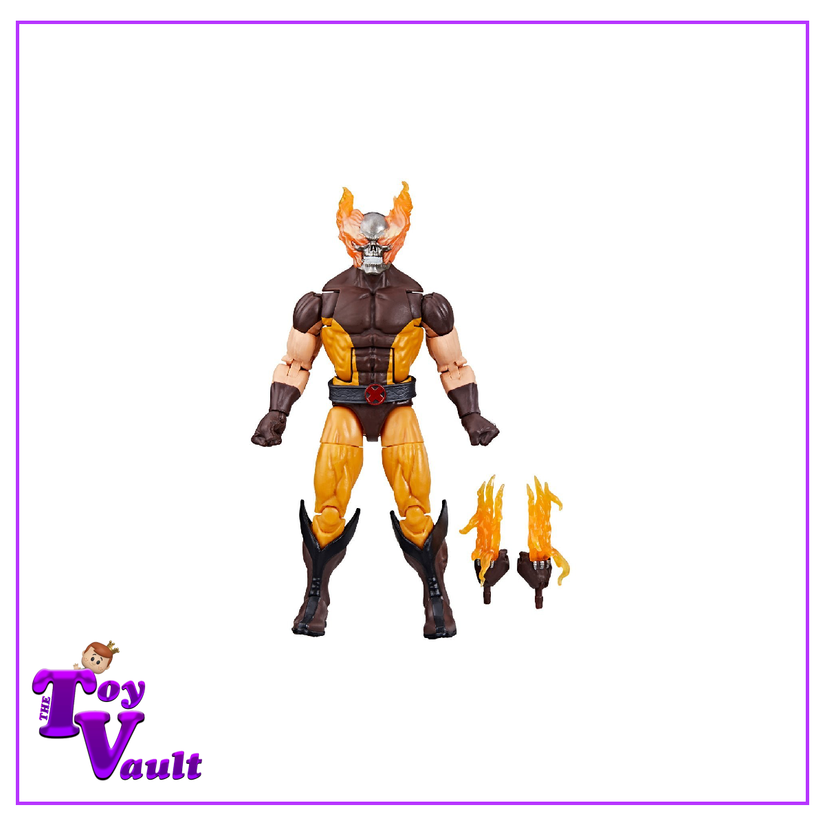 Hasbro Marvel Legends Strange Tales - Weapon of Vengeance Wolverine 6 inch Action Figure (Blackheart Build-a-Wave)