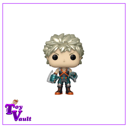 Funko Pop! Animation My Hero Academia - Katsuki Bakugo #249 Metallic GameStop Exclusive Pop and Tee Bundle