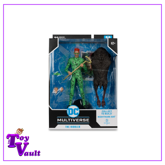 McFarlane Toys DC Heroes Build-a-Wave Batman Forever - Riddler 7-inch Scale Action Figure