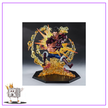 Bandai Namco Figuarts Zero Animation One Piece Monkey D. Luffy Gear 4 Leo Bazooka Special Color Edition Statue NYCC Exclusive