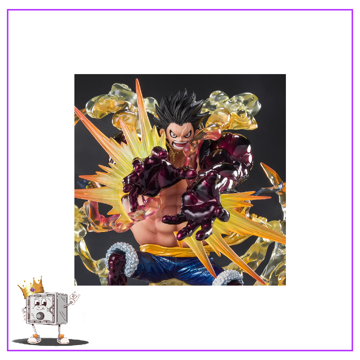 Bandai Namco Figuarts Zero Animation One Piece Monkey D. Luffy Gear 4 Leo Bazooka Special Color Edition Statue NYCC Exclusive