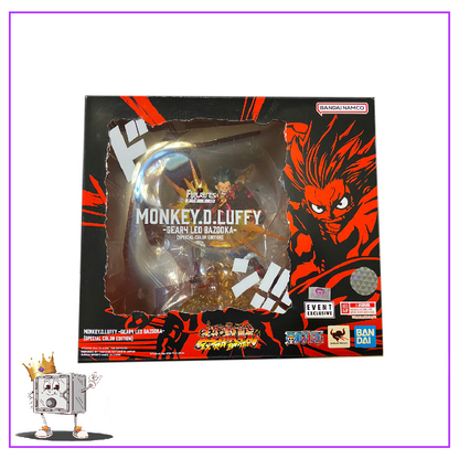 Bandai Namco Figuarts Zero Animation One Piece Monkey D. Luffy Gear 4 Leo Bazooka Special Color Edition Statue NYCC Exclusive