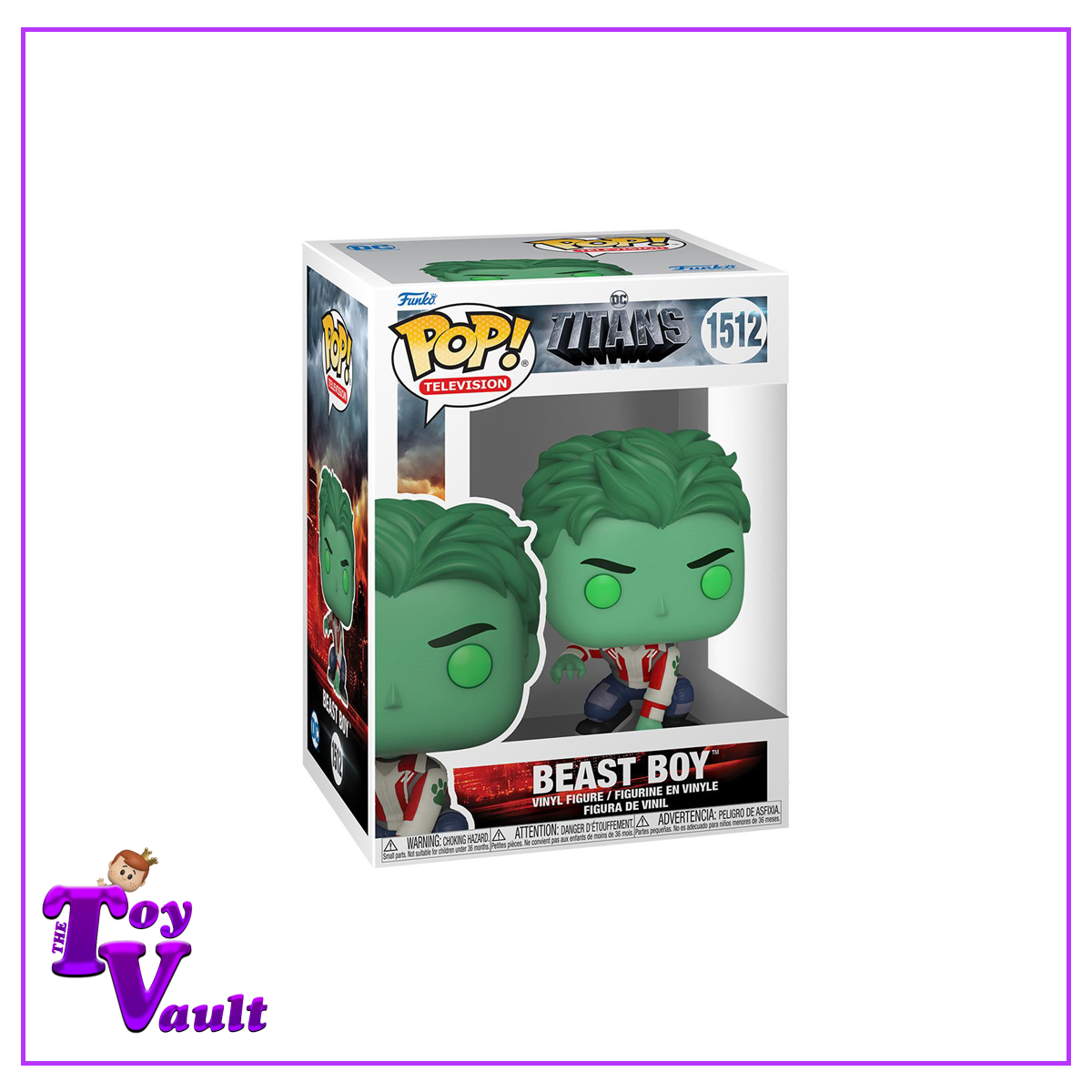 Funko Pop! DC Heroes Titans - Beast Boy #1512