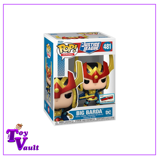 Funko Pop! DC Heroes Justice League - Big Barda #481 New York Comic Con 2023 Exclusive