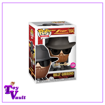 Funko Pop! Music ZZ Top - Billy Gibbons #164 Flocked