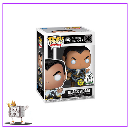 Funko Pop! DC Heroes - Black Adam #348 Glow in the Dark Big Apple Exclusive