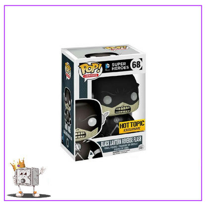 Funko Pop! DC Heroes - Black Lantern Reverse Flash #68 Hot Topic Exclusive