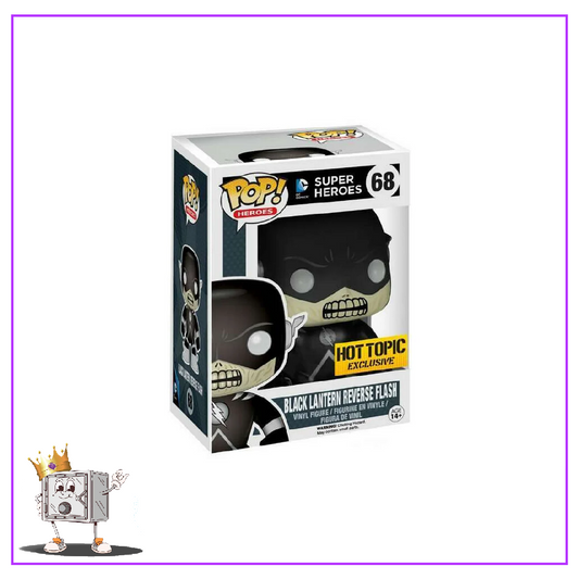 Funko Pop! DC Heroes - Black Lantern Reverse Flash #68 Hot Topic Exclusive