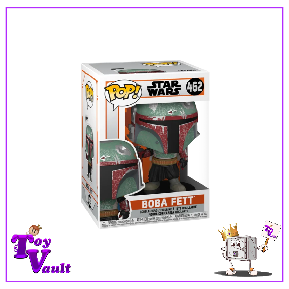 Funko Pop! Star Wars The Mandalorian - Boba Fett #462