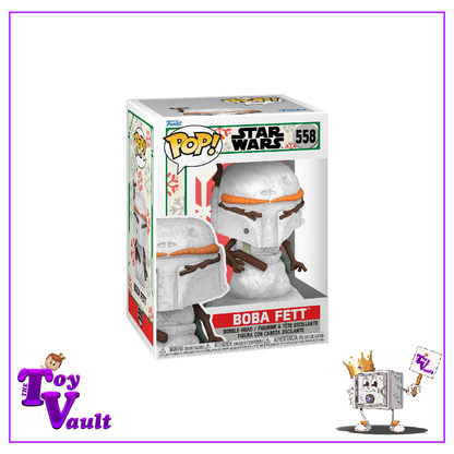 Funko Pop! Star Wars Holiday - Boba Fett as Snowman #558