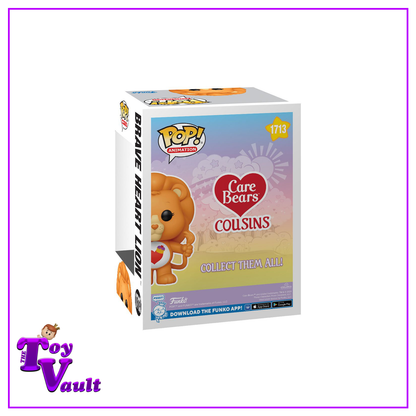 Funko Pop! Icons Retro Toys Care Bears Cousins - Brave Heart Lion #1713