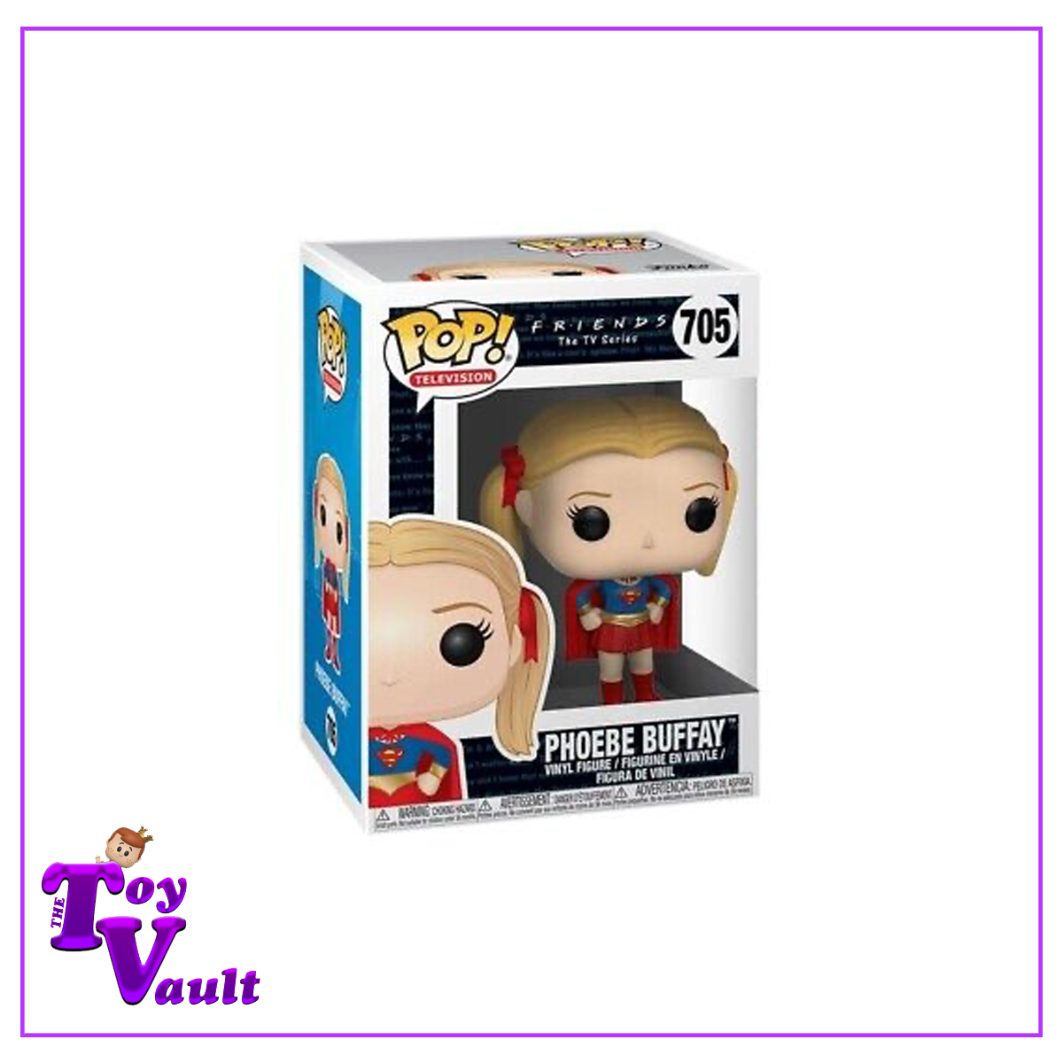 Funko Pop! Television Friends - Phoebe Buffay (Supergirl) #705