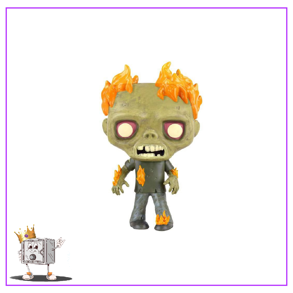 Funko Pop! Television Walking Dead - Burning Walker #354 SDCC Shared Exclusive