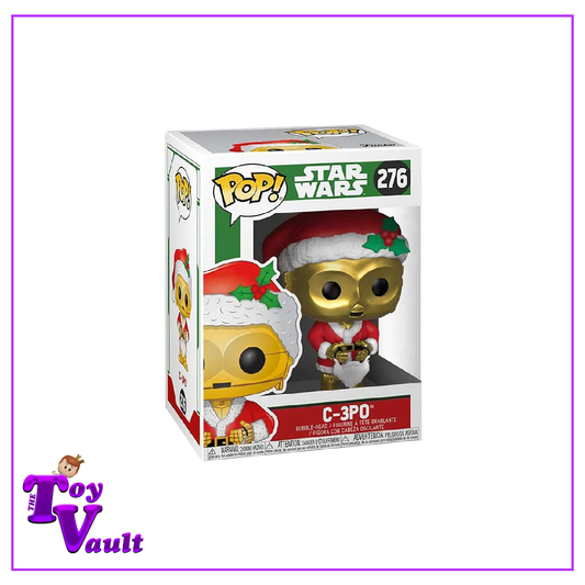 Funko Pop! Star Wars Holiday - C-3PO #276 in Santa Hat