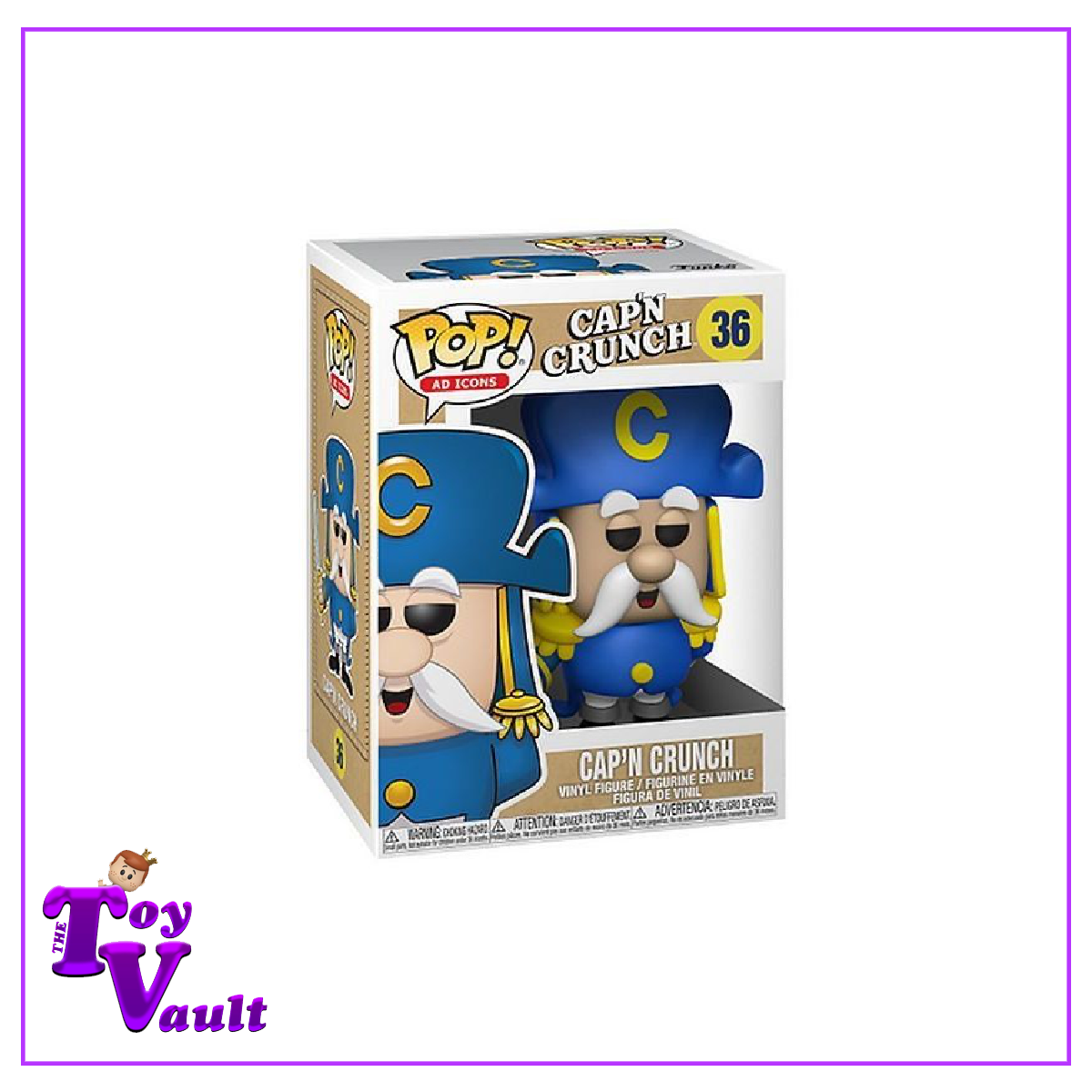 Funko Pop! Ad Icons Food - Cap'n Crunch #36