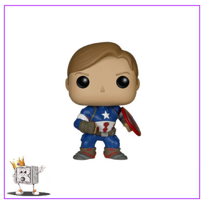 Funko Pop! Marvel Avengers Age of Ultron - Captain America (Unmasked) #92 2015 SDCC Shared Exclusive