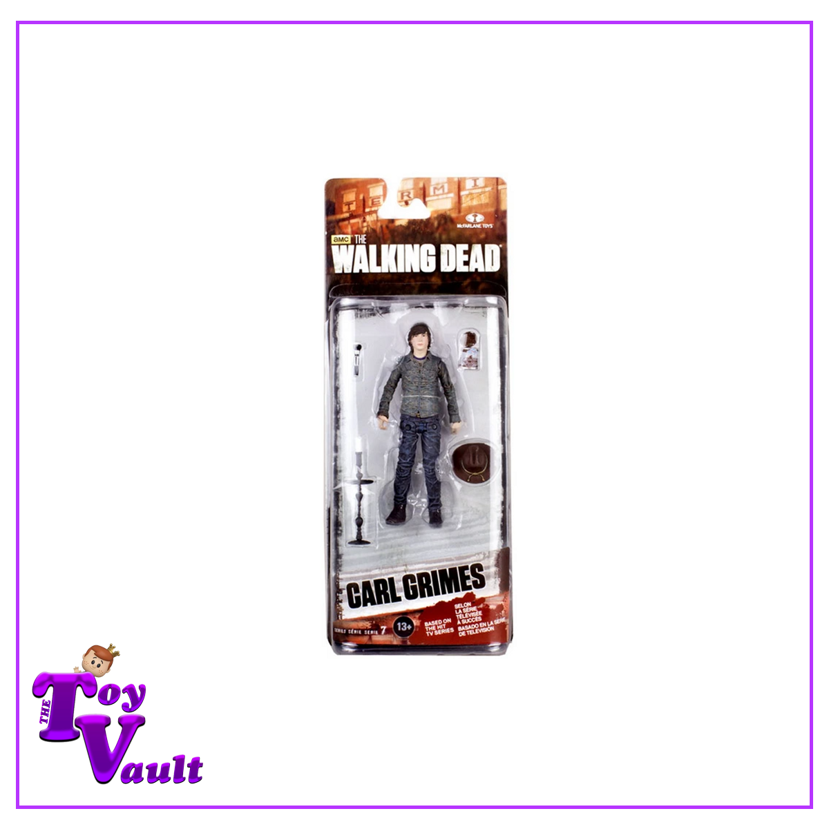 McFarlane Toys Horror The Walking Dead - Carl Grimes (Series 7) 6 inch Figure