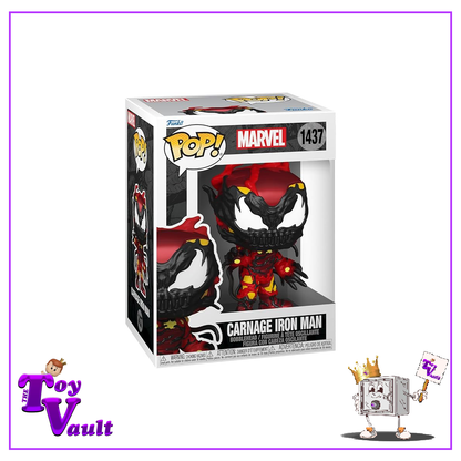 Funko Pop! Marvel Venom Total Carnage - Carnagized Iron Man #1437