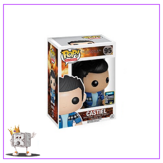 Funko Pop! Television Supernatural - Castiel (French Mistake) #95 SDCC Shared Exclusive