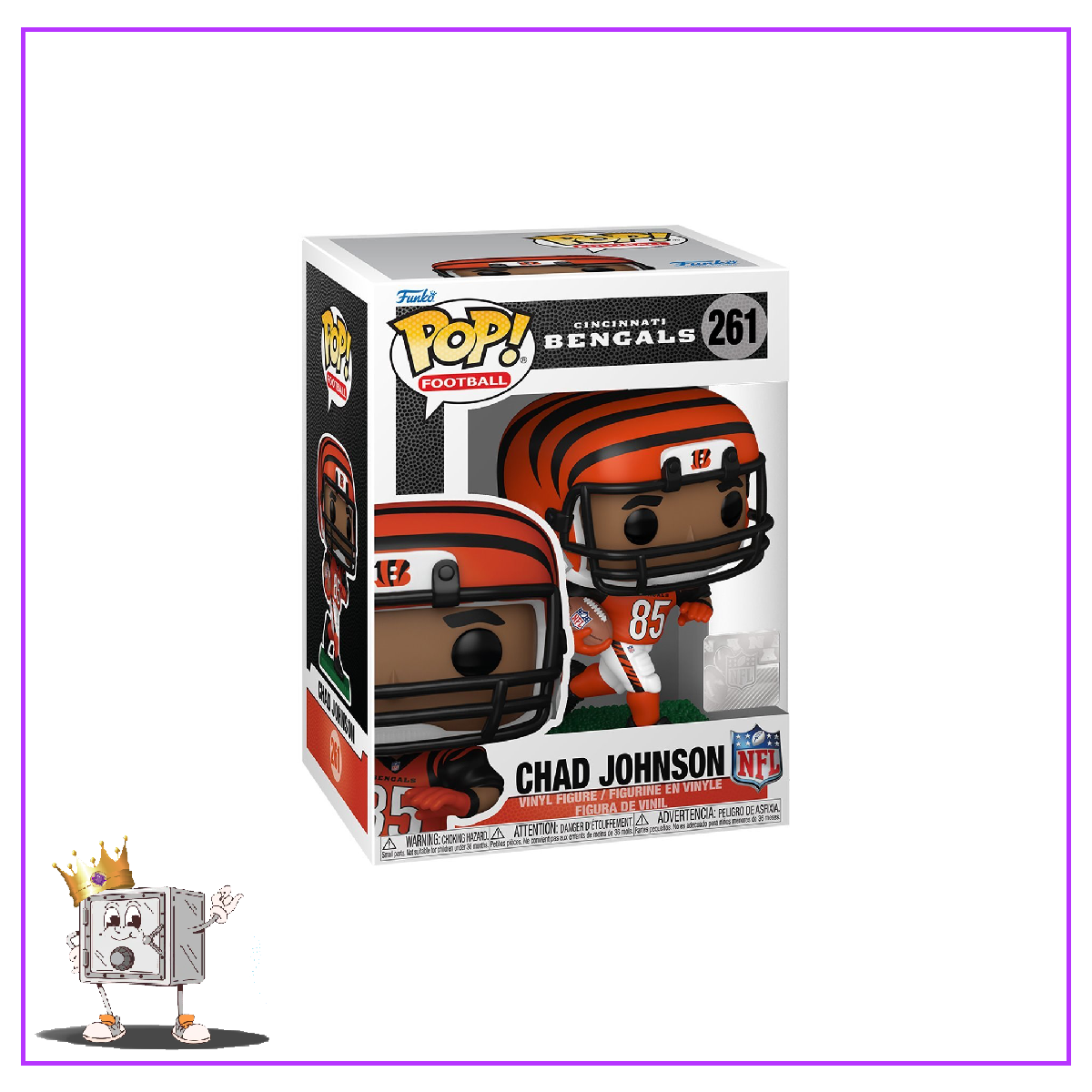 Funko Pop! Sports NFL Football Legends - Chad Johnson #261 (Cincinnatti Bengals) Preorder