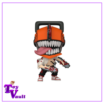 Funko Pop! Animation Chainsaw Man - Chainsaw Man #1677 Bloody CHASE + Common BUNDLE