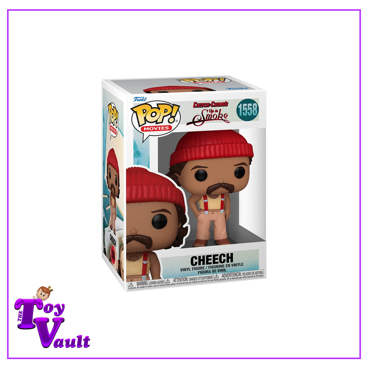 Funko Pop! Movies Cheech & Chong Up in Smoke - Cheech #1558