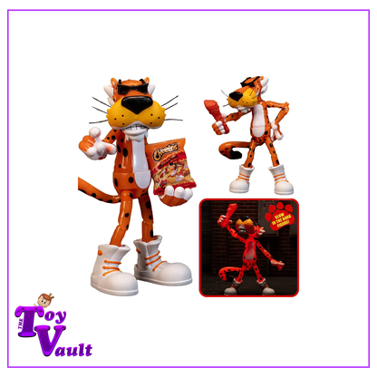 Jada Toys Icons Food Cheetos - Chester Cheetah Flamin' Hot Glow in the Dark 6-inch Action Figure Exclusive