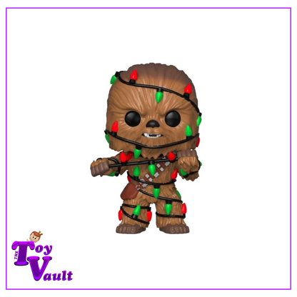 Funko Pop! Star Wars Holiday - Chewbacca #278 with Christmas Lights