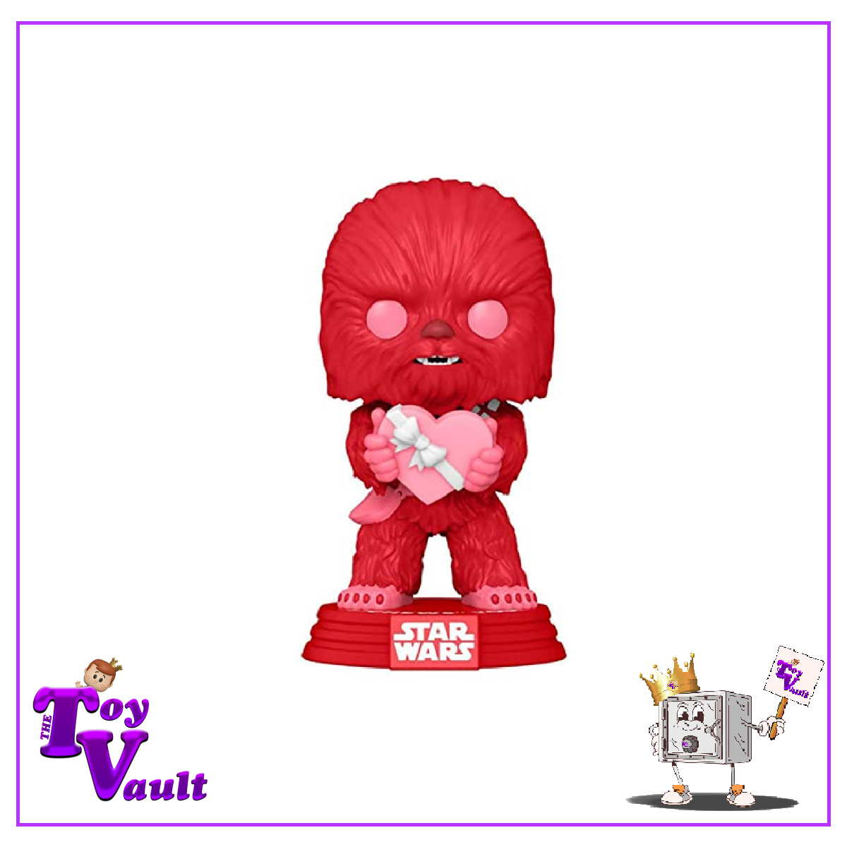 Funko Pop! Star Wars Valentine's Day - Chewbacca (Pink) #419