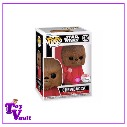 Funko Pop! Star Wars A New Hope - Chewbacca #576 Flocked Disney Parks Exclusive