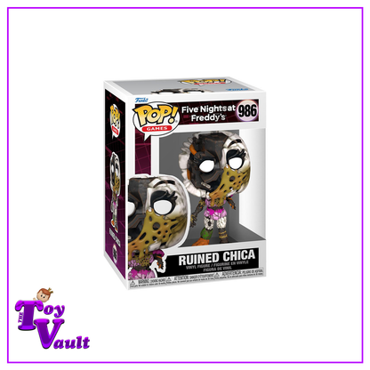 Funko Pop! Games Horror Five Nights at Freddy's Security Breach Ruin - Ruined Chica #986