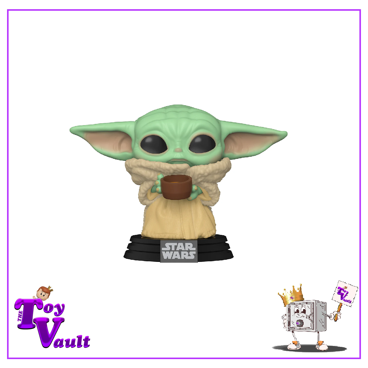 Funko Pop! Star Wars The Mandalorian - The Child with Cup #378