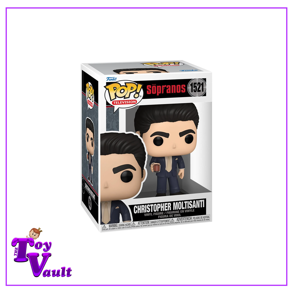 Funko Pop! Television The Sopranos - Christopher Moltisanti with Cup #1521