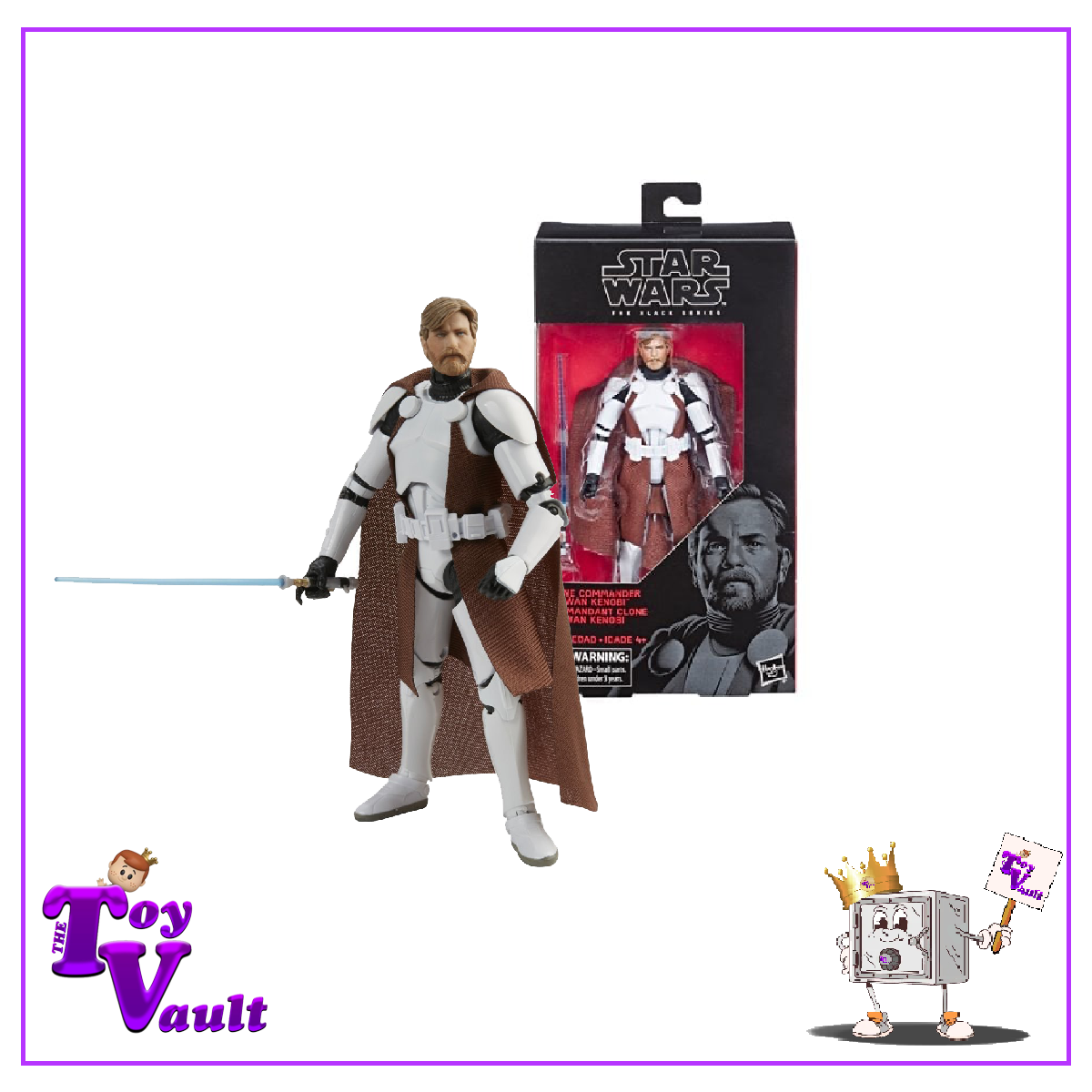 Hasbro Star Wars The Black Series Clone Wars - Clone Commander Obi-Wan Kenobi 6-inch Action Figure Preorder