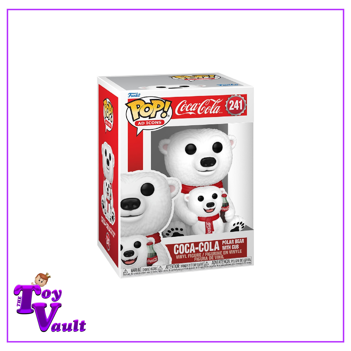 Funko Pop! Icons Coca Cola - Polar Bear with Cub #241