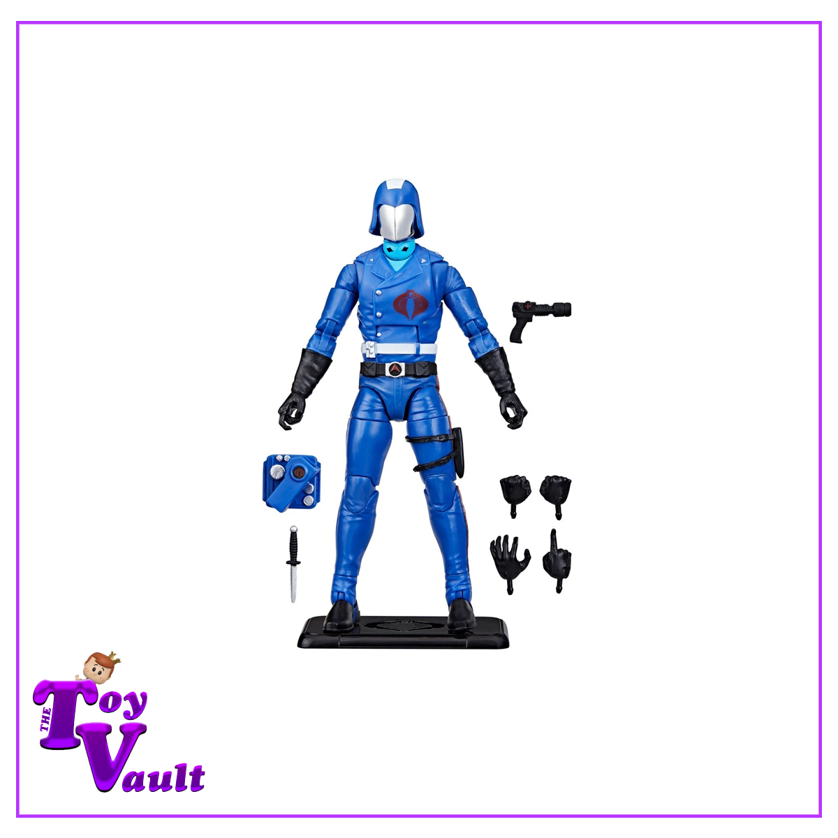 Hasbro GI Joe Classified Series - Cobra Commander Retro Cardback 6-inch Action Figure Preorder