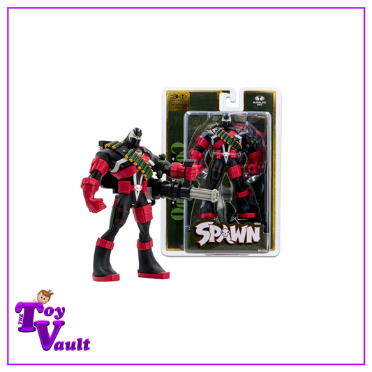 McFarlane Toys Spawn Wave 7 30th Anniversary Commando Spawn Digitally Remastered 7-Inch Scale Posed Figure