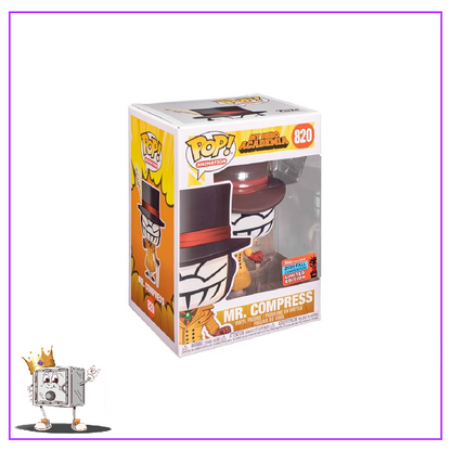 Funko Pop! Animation My Hero Academia - Mr. Compress #820 2020 NYCC Shared Exclusive