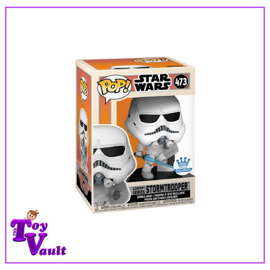 Funko Pop! Star Wars Concept Series - Stormtrooper with Shield #473 Funko Shop Exclusive