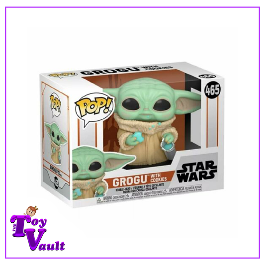 Funko Pop! Star Wars The Mandalorian - Grogu with Cookies #465