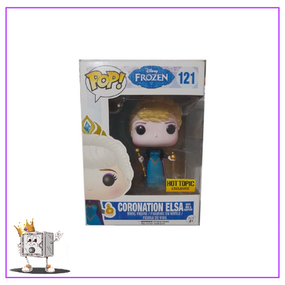 Funko Pop! Disney Frozen - Coronation Elsa #121 Hot Topic Exclusive