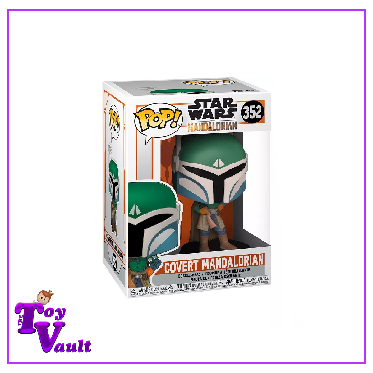 Funko Pop! Star Wars The Mandalorian - Covert Mandalorian #352