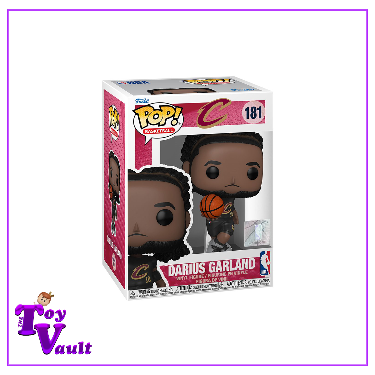 Funko Pop! Sports NBA Basketball - Darius Garland #181 (Cleveland Caveliers)