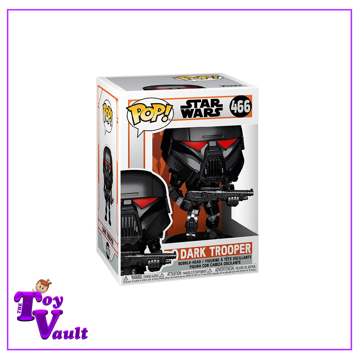 Funko Pop! Star Wars The Mandalorian - Dark Trooper #466