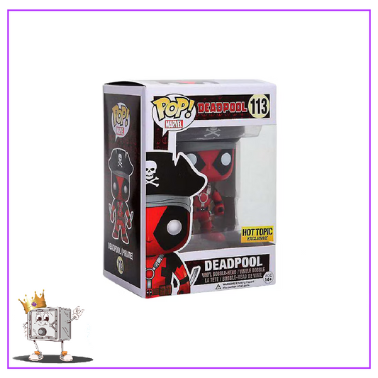 Funko Pop! Marvel Deadpool - Pirate Deadpool #113 Hot Topic Exclusive