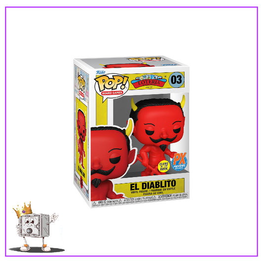 Funko Pop! Games Loteria - El Diablito #03 Glow in the Dark PX Previews Exclusive