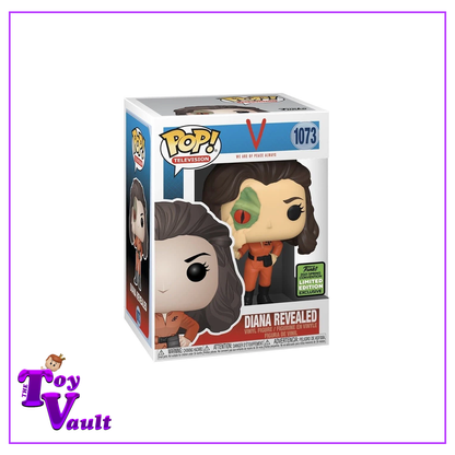 Funko Pop! Television V We Are of Peace Always - Diana Revealed #1073 ECCC Shared Exclusive